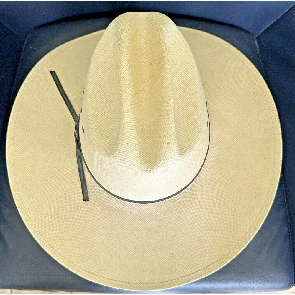 Resistol Self Conforming 4X‎ Shantung Panama Long Oval Size 7 Made In Texas USA